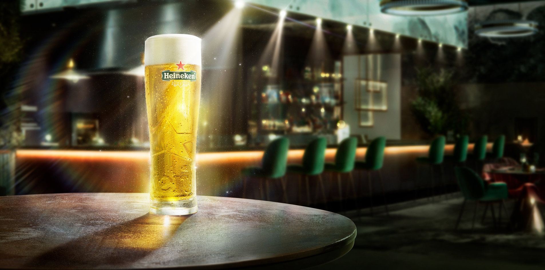 Hero Pure Malt Draught Bar