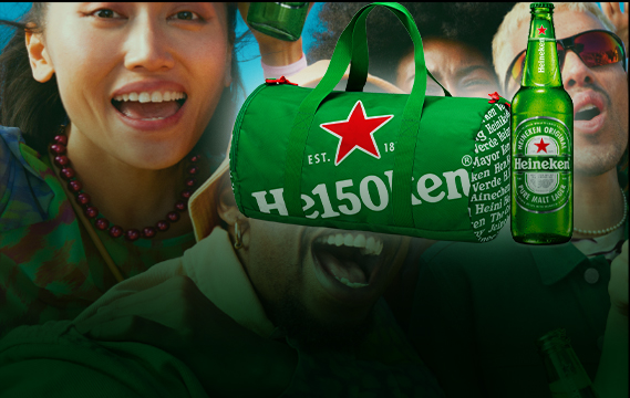 
WIN Music Festival Passes
& Get FREE* Heineken®