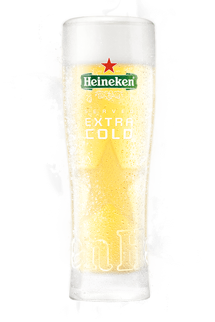 Heineken Extra Cold Glass