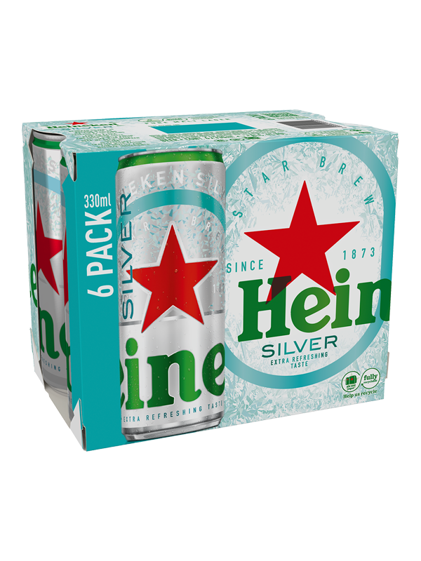 Heineken Silver 6 Pack 330Ml 800X600px