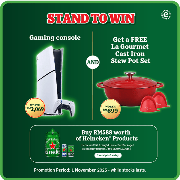 GAming console and Get a FREE La Gourment Cast Iron Stew Pot Set